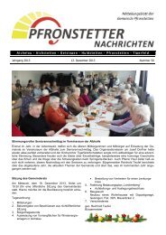 Mitteilungsblatt Nr. 50 vom 12.12.2013 - Pfronstetten