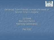 Mary Ann Tanzilli - Parenting and Family Support Centre