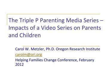 2. Carol Metzler.pdf - Parenting and Family Support Centre ...