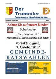 Trommler September 2012 - Deutschkreutz