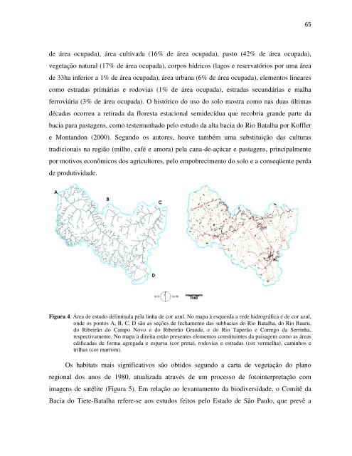 ECOLOGIA DA PAISAGEM PARA AVALIAÃÃO DA IDONEIDADE ...