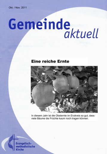 Gemeindebrief Oktober / November 2011 - Evangelisch ...