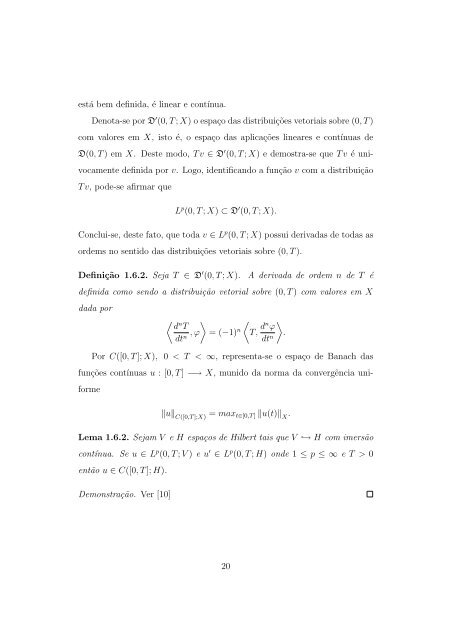 ExistÃªncia, Unicidade e Decaimento Exponencial das SoluÃ§ ... - UFRJ