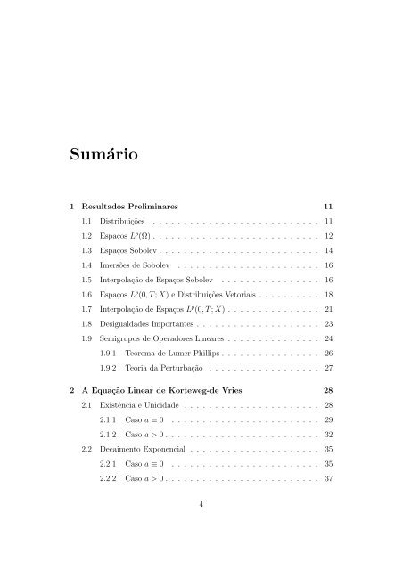 ExistÃªncia, Unicidade e Decaimento Exponencial das SoluÃ§ ... - UFRJ