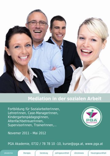 Mediation in der sozialen Arbeit - PGA