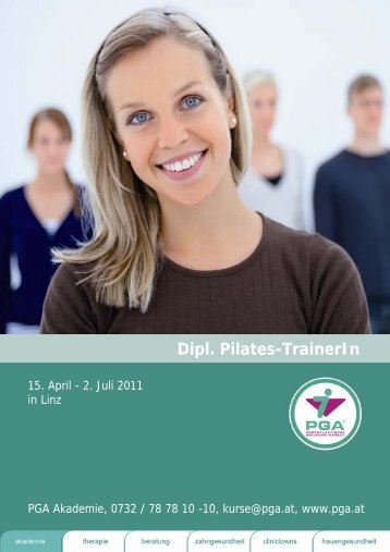 Dipl. Pilates-TrainerIn - PGA