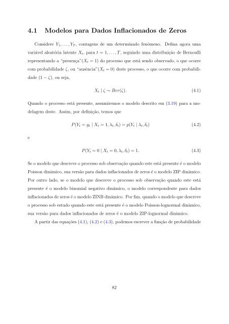 Modelos para Dados de Contagem com Estrutura Temporal