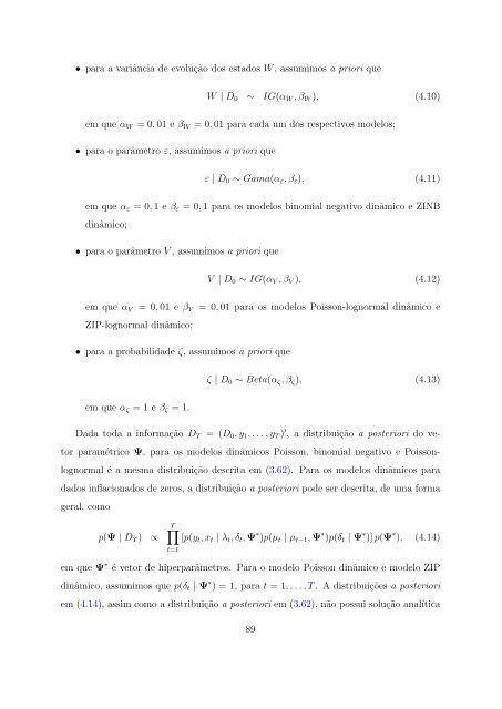 Modelos para Dados de Contagem com Estrutura Temporal