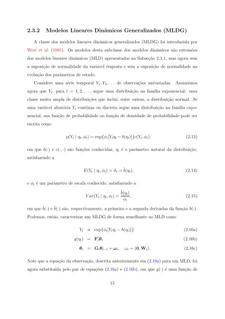 Modelos para Dados de Contagem com Estrutura Temporal