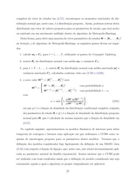 Modelos para Dados de Contagem com Estrutura Temporal