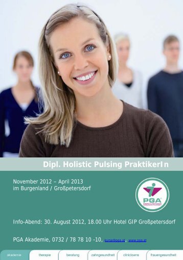 Dipl. Holistic Pulsing PraktikerIn - PGA