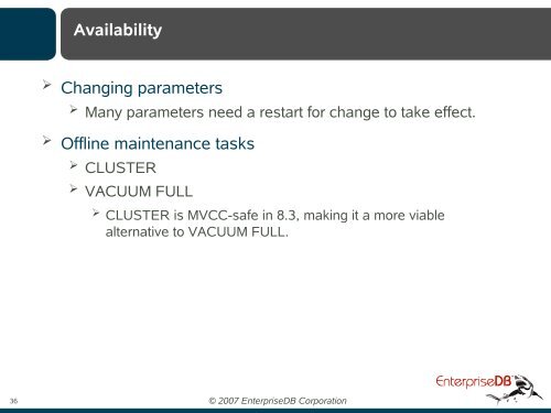 Performance Research - Simon Riggs - PGCon