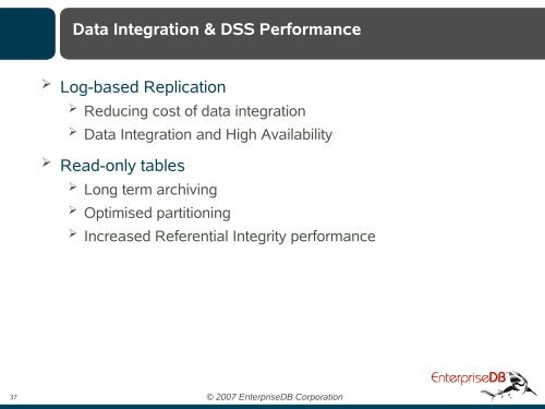 Performance Research - Simon Riggs - PGCon