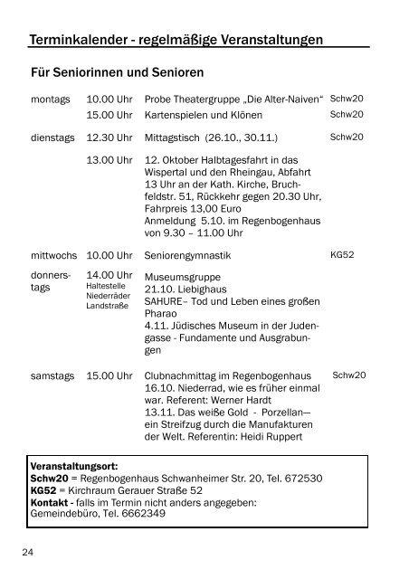 Oktober / November (ca. 2.770 kB) - Paul-Gerhardt-Gemeinde