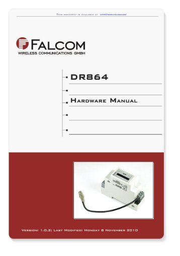 4 hardware interfaces - Falcom