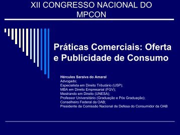 Publicidade e Oferta - MinistÃ©rio PÃºblico do Estado do CearÃ¡