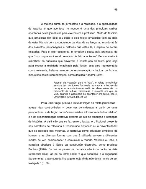 Literatura e Jornalismo: Fato e ficÃ§Ã£o em Abusado e Cidade de Deus