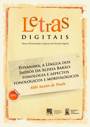 Letras Digitais: 30 anos de teses e dissertaÃ§Ãµes