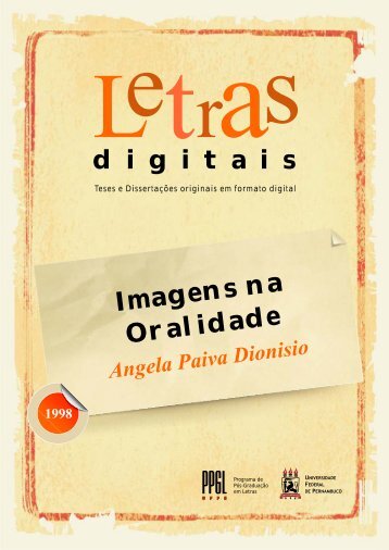 a sa Imgen n lid Ora ade - Programa de PÃ³s-GraduaÃ§Ã£o em Letras ...