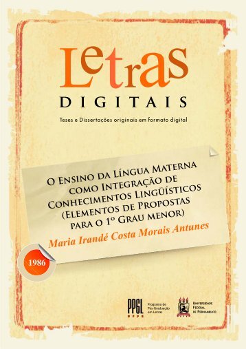 digitais - Programa de PÃ³s-GraduaÃ§Ã£o em Letras da UFPE - PPGL ...