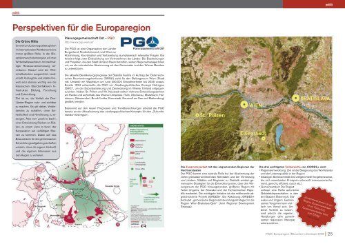 QUO VADIS, OSTREGION? - Planungsgemeinschaft Ost - Wien