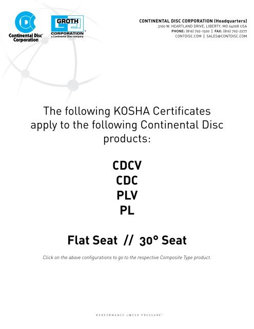 Composite - Continental Disc Corporation