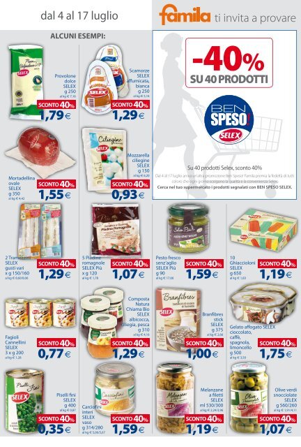 SCONTO40% - Famila