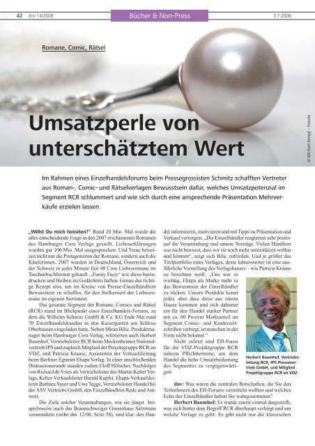 Umsatzperle von unterschÃ¤tztem Wert - Presse-Grosso Wilhelm ...