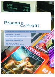 Presse Profit - Presse-Grosso Wilhelm Schmitz GmbH & Co. KG
