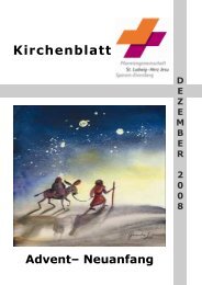 Kirchenblatt - Pfarreiengemeinschaft Spiesen-Elversberg