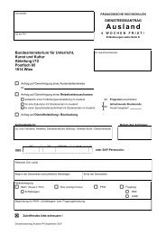 Dienstreiseantrag Ausland - PÃ¤dagogische Hochschule Burgenland