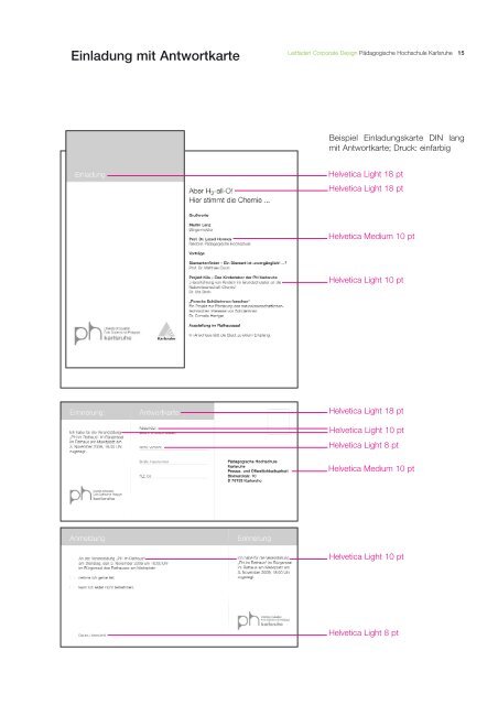 Leitfaden Corporate Design - PÃ¤dagogische Hochschule Karlsruhe