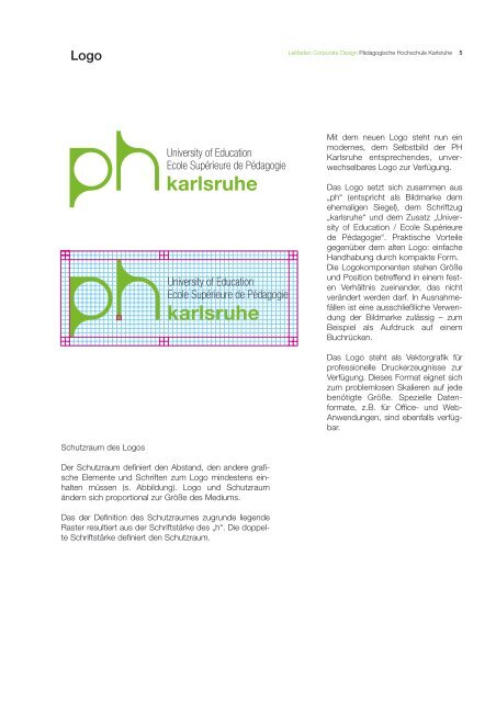 Leitfaden Corporate Design - PÃ¤dagogische Hochschule Karlsruhe