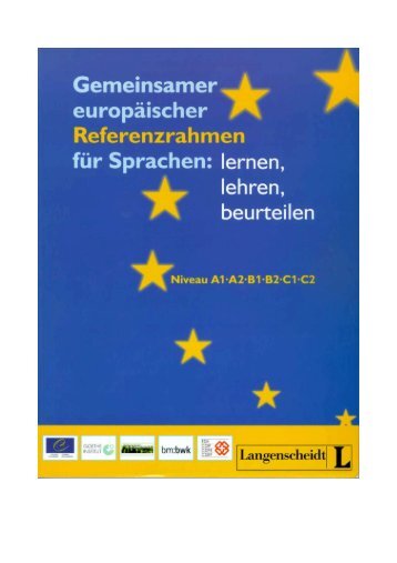 GER: Gemeinsamer europÃ¤ischer Referenzrahmen fÃ¼r Sprachen