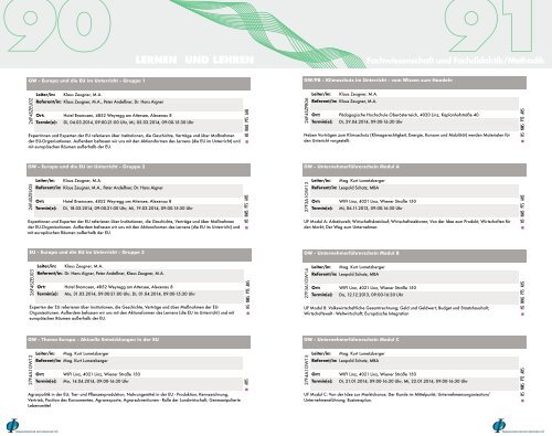 Fortbildungs-LV PROGRAMM - Pädagogische Hochschule ...