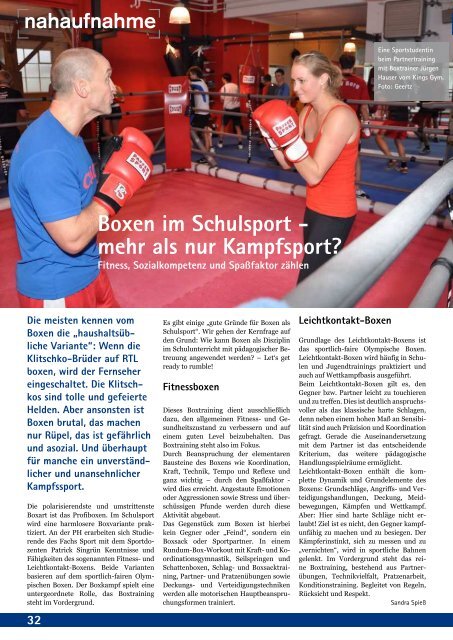 Ausgabe 6, Mai 2013 - Pädagogische Hochschule Weingarten