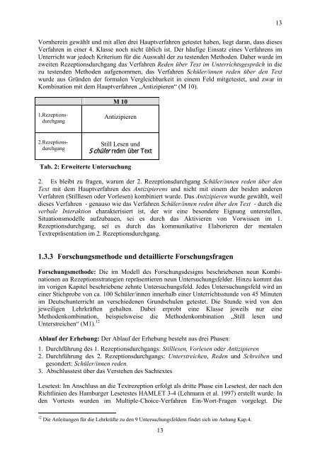 Forschungsbericht zum Verstehen von Sachtexten in der Grundschule