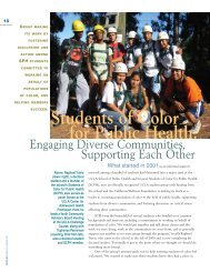 Students of Color for Public Health: Engaging Diverse Communities ...