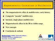 The magnetoelectric effect & multiferroics