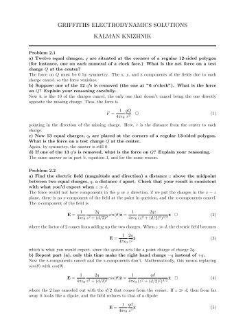 Introduction To Electrodynamics By D.j.griffiths Pdf Introduction To Electrodynamics By D.j.griffiths Pdf
