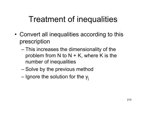 Lecture 9: Linear Programming