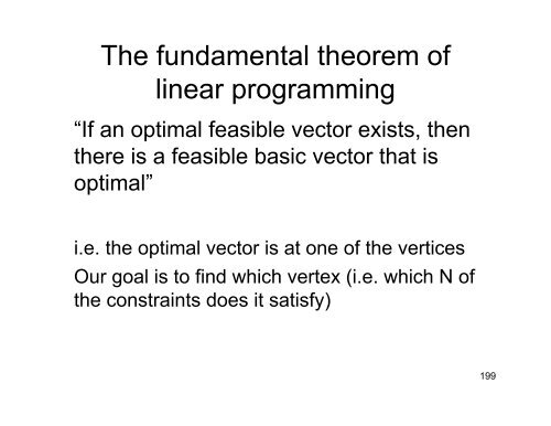 Lecture 9: Linear Programming