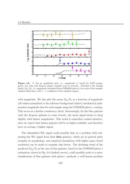 Mass and Light distributions in Clusters of Galaxies - Henry A ...