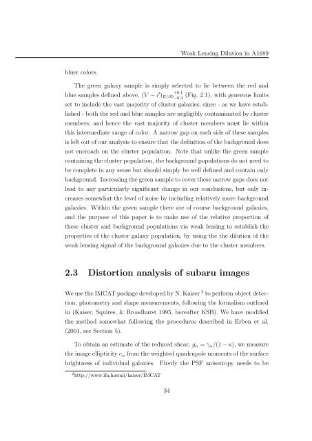 Mass and Light distributions in Clusters of Galaxies - Henry A ...