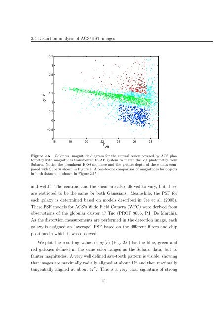 Mass and Light distributions in Clusters of Galaxies - Henry A ...