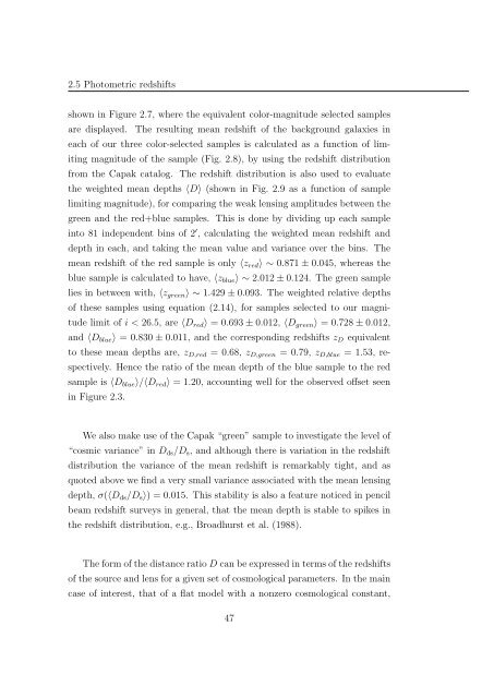 Mass and Light distributions in Clusters of Galaxies - Henry A ...