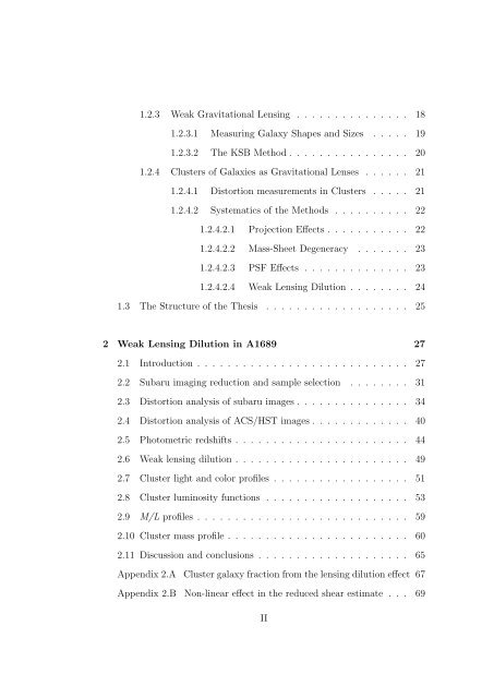 Mass and Light distributions in Clusters of Galaxies - Henry A ...