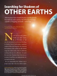 Searching for Shadows of Other Earths