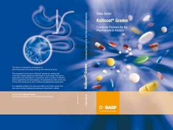 Functional polymers for the pharmaceutical industry