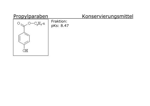 Strukturformeln fÃ¼r den Chemie III Kurs an der Uni ... - Pharmastudent